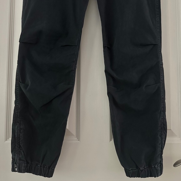 Nili Lotan Cropped Military Jogger Pants Black Women’s Size 8 - Picture 6 of 15